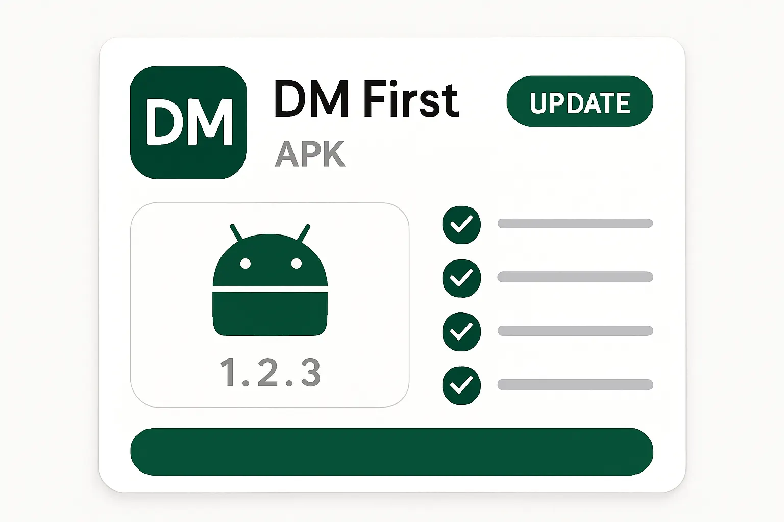 DM First version details